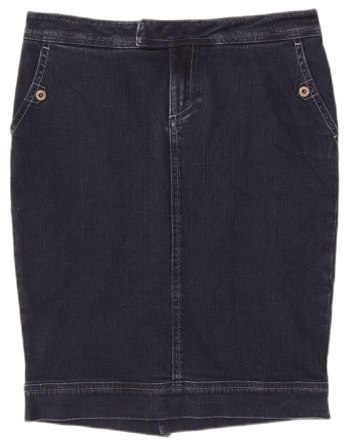 Woolrich ženska traper suknja W29 srednje tamnoplava