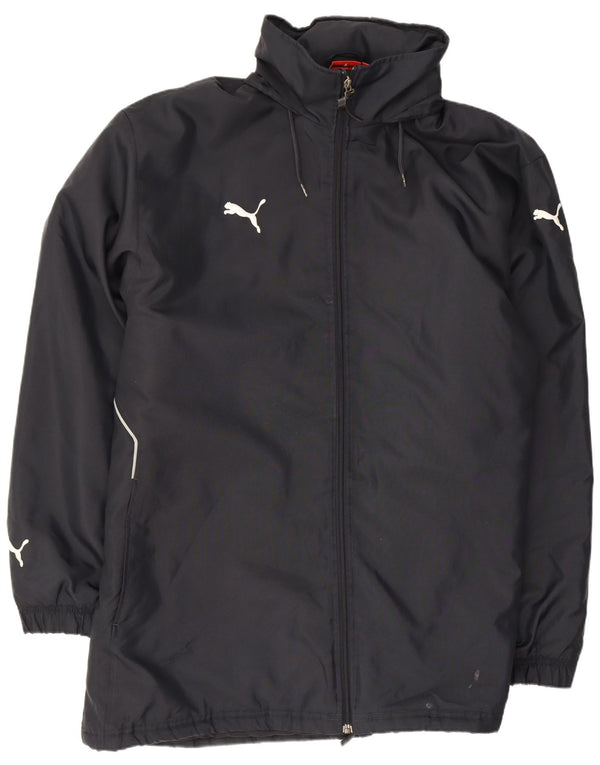 Puma muški baloner s kapuljačom UK 42 XL tamnoplavi poliester