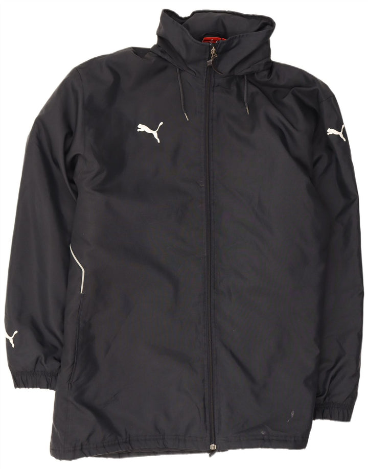 Puma muški baloner s kapuljačom UK 42 XL tamnoplavi poliester