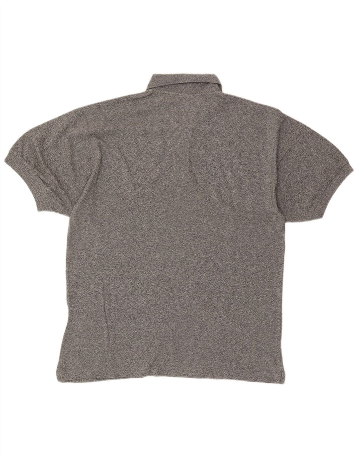 CHAMPION Mens Polo Shirt XL Grey Flecked Cotton Vintage Champion and Second-Hand Champion from Messina Hembry 