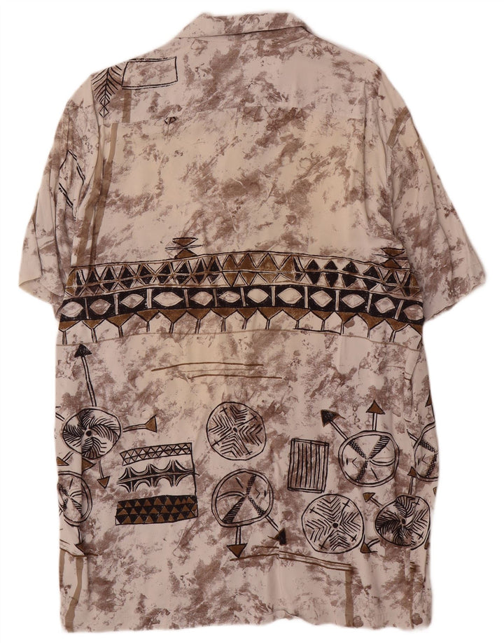 Tipo' S velika višebojna muška košulja kratkih rukava s apstraktnim uzorkom