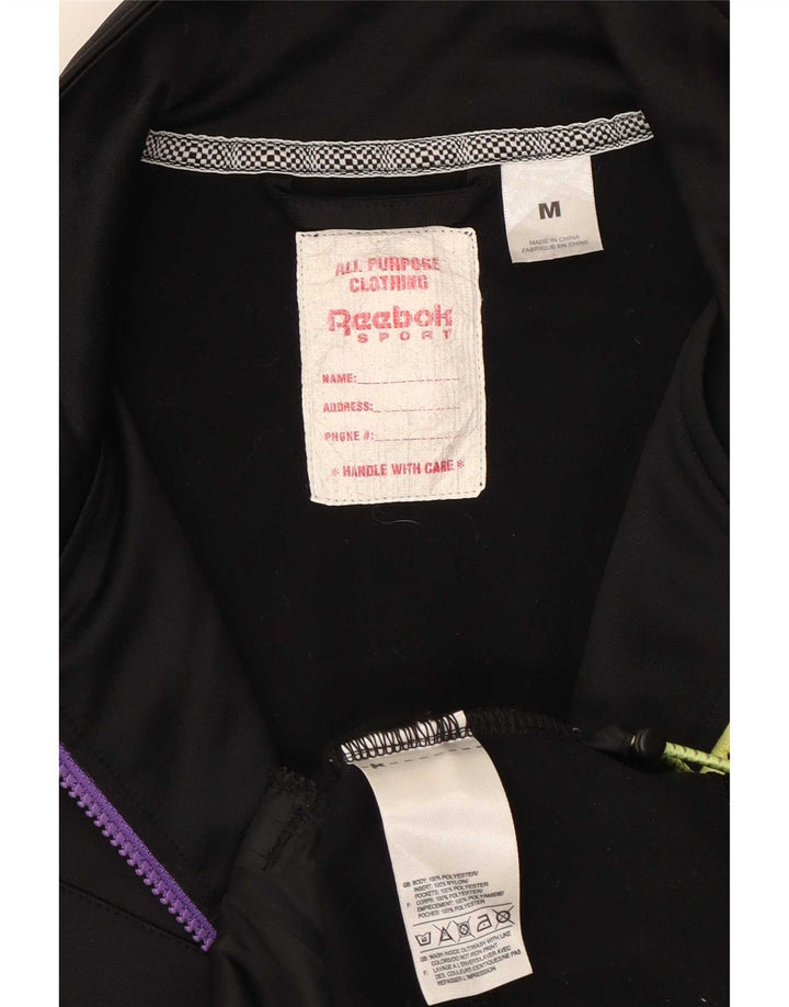 Reebok muška gornja jakna trenirke Medium Black Colourblock Polyester
