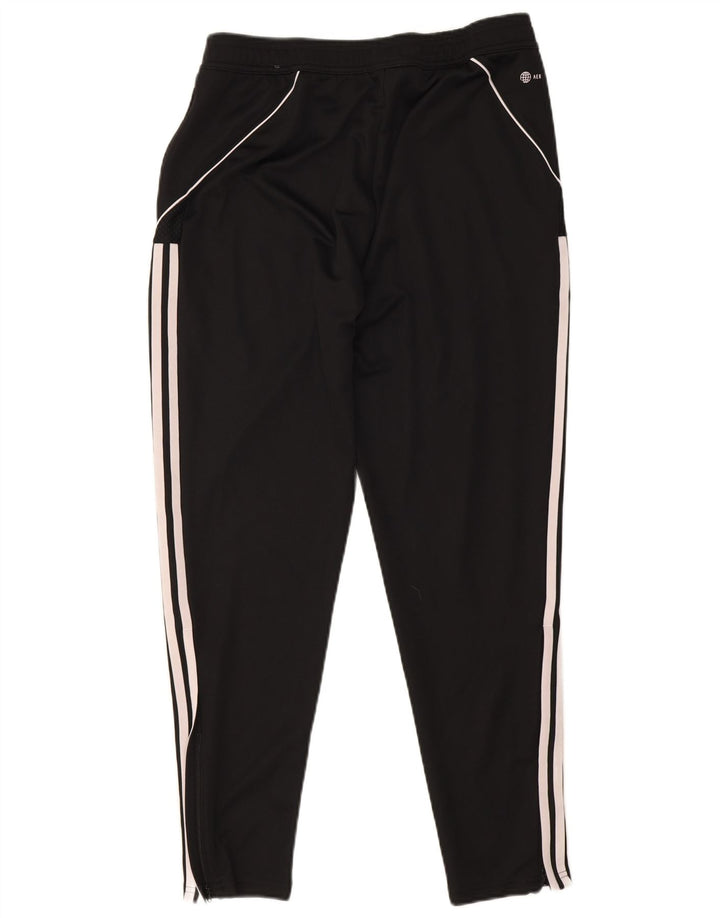 Adidas muške uske trenirke, velike crne poliesterske hlače