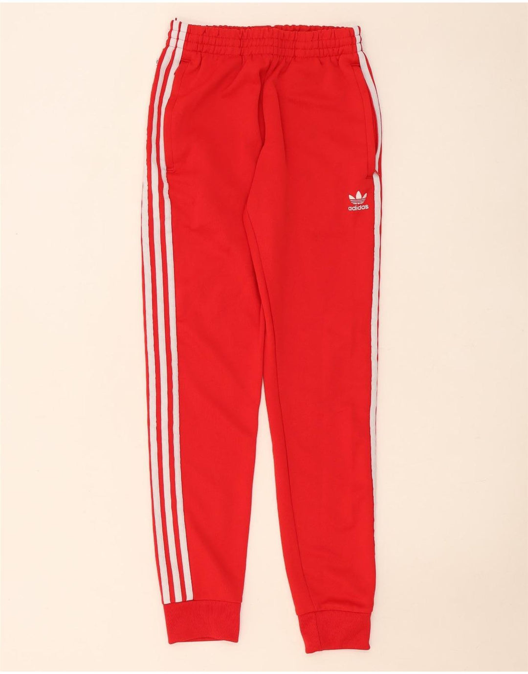 Adidas muške trenirke hlače male crvene poliesterske hlače