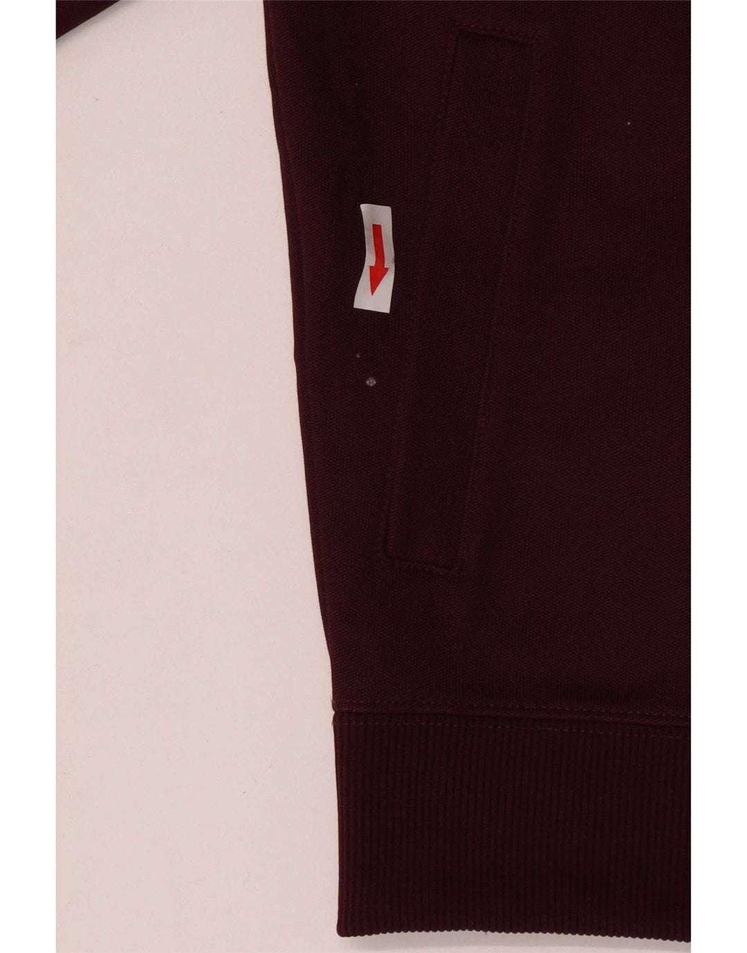 Gornja jakna trenirke Fred Perry za dječake 9-10 godina srednje kestenjaste boje