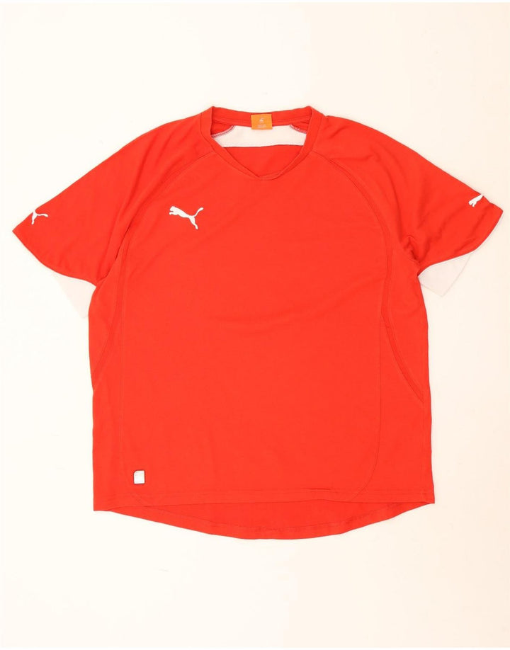 Puma muška majica kratkih rukava XL Red Colourblock