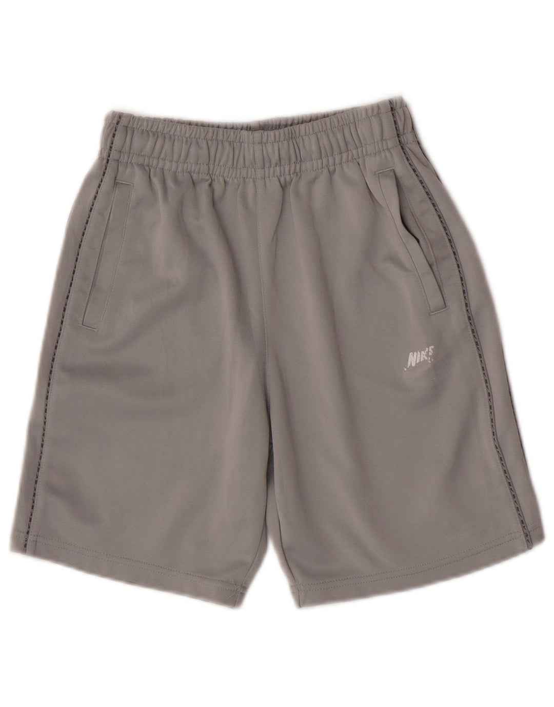 Nike Boys Graphic Sport Shorts 12-13 Years Large Grey Poliester