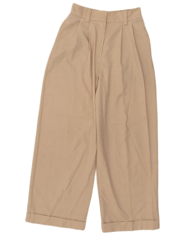 Topshop ženske chino hlače visokog struka UK 8 male W27 L27 bež