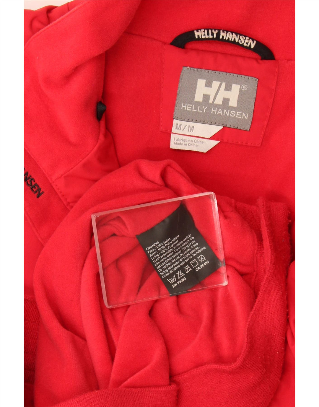 Helly Hansen muška bomber jakna UK 38 Srednje crveni najlon