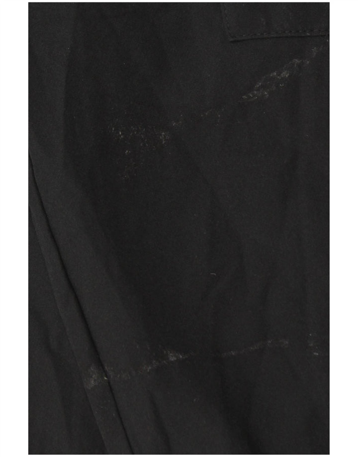 Zara ženske kratke joggers Cargo hlače male W26 L25 crni poliester
