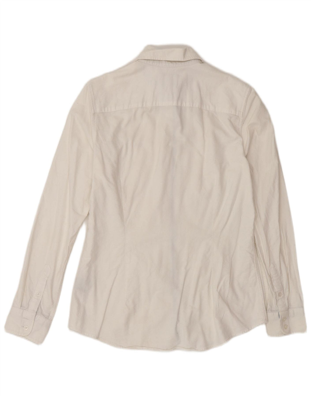 CREW CLOTHING Ženska košulja klasičnog kroja UK 8 Mala bijela pamučna