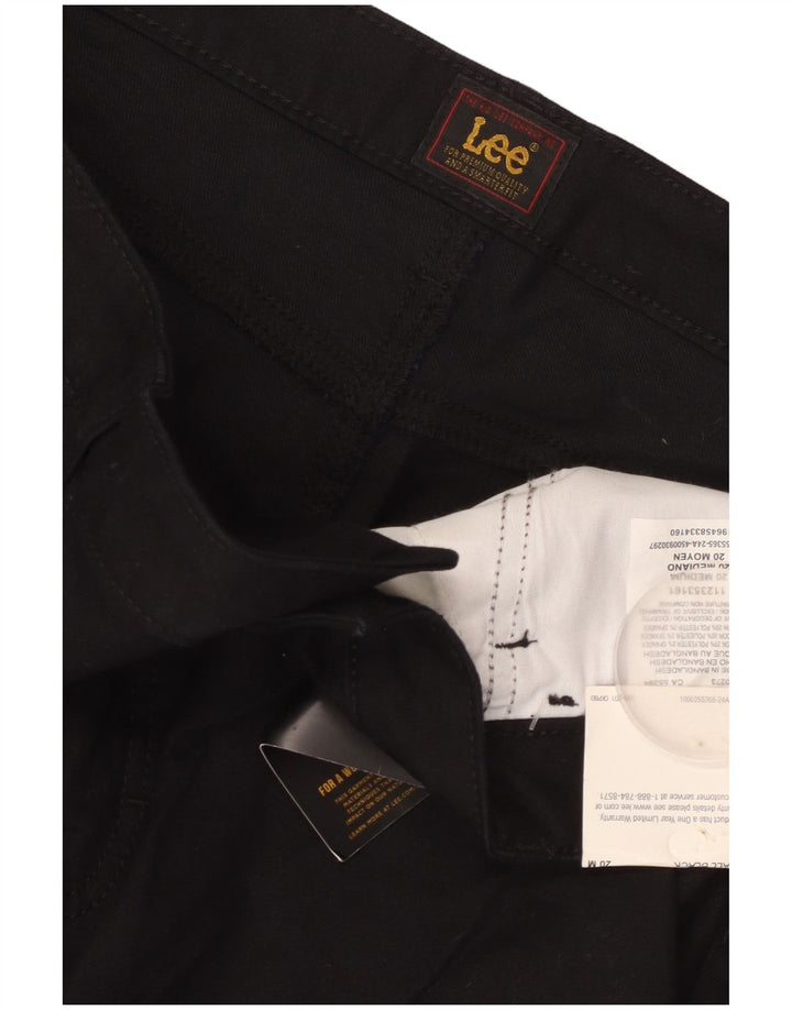 Lee ženske US 20 3XL W40 crni pamuk