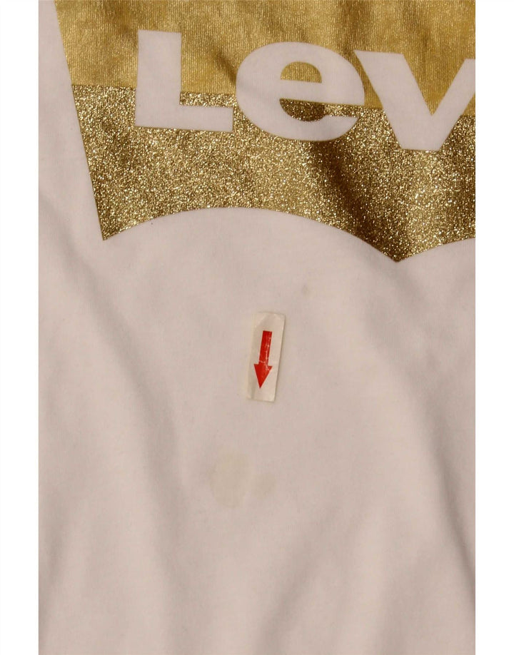 Levi's ženska majica kratkih rukava s grafičkim motivima UK 10 Small White
