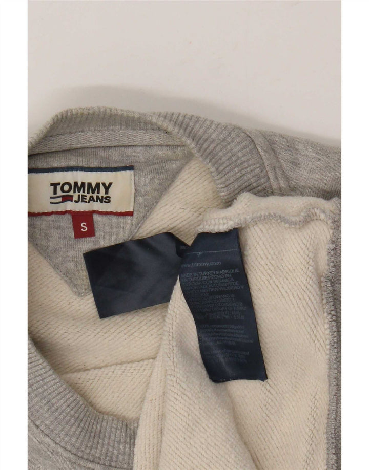 Tommy Hilfiger muški džemperi mali sivi pamuk