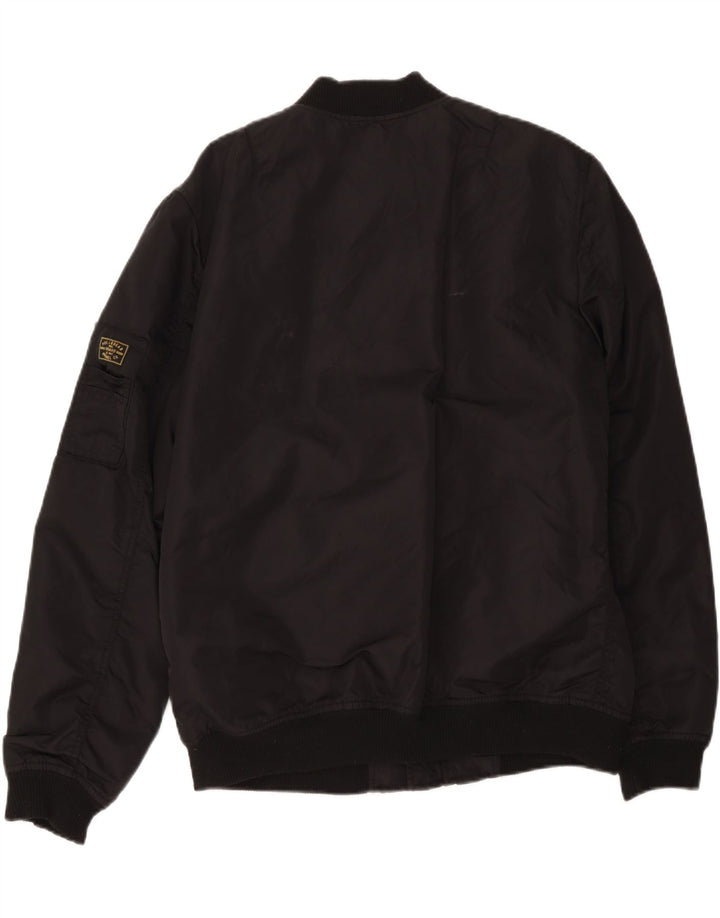 Pull & Bear ženska bomber jakna UK 18 XL crni najlon