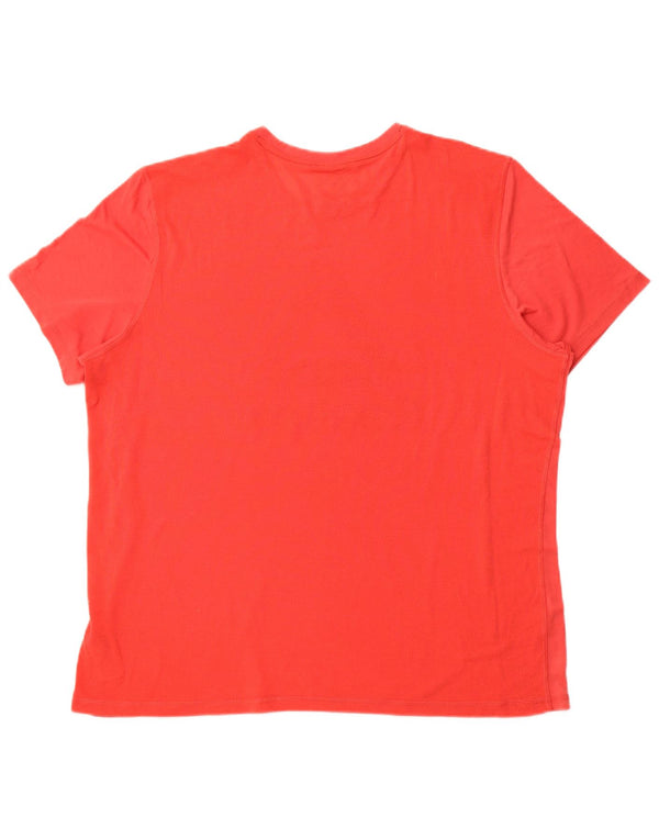 REEBOK Muška majica s grafičkim motivima XL, crvena poliesterska sportska majica