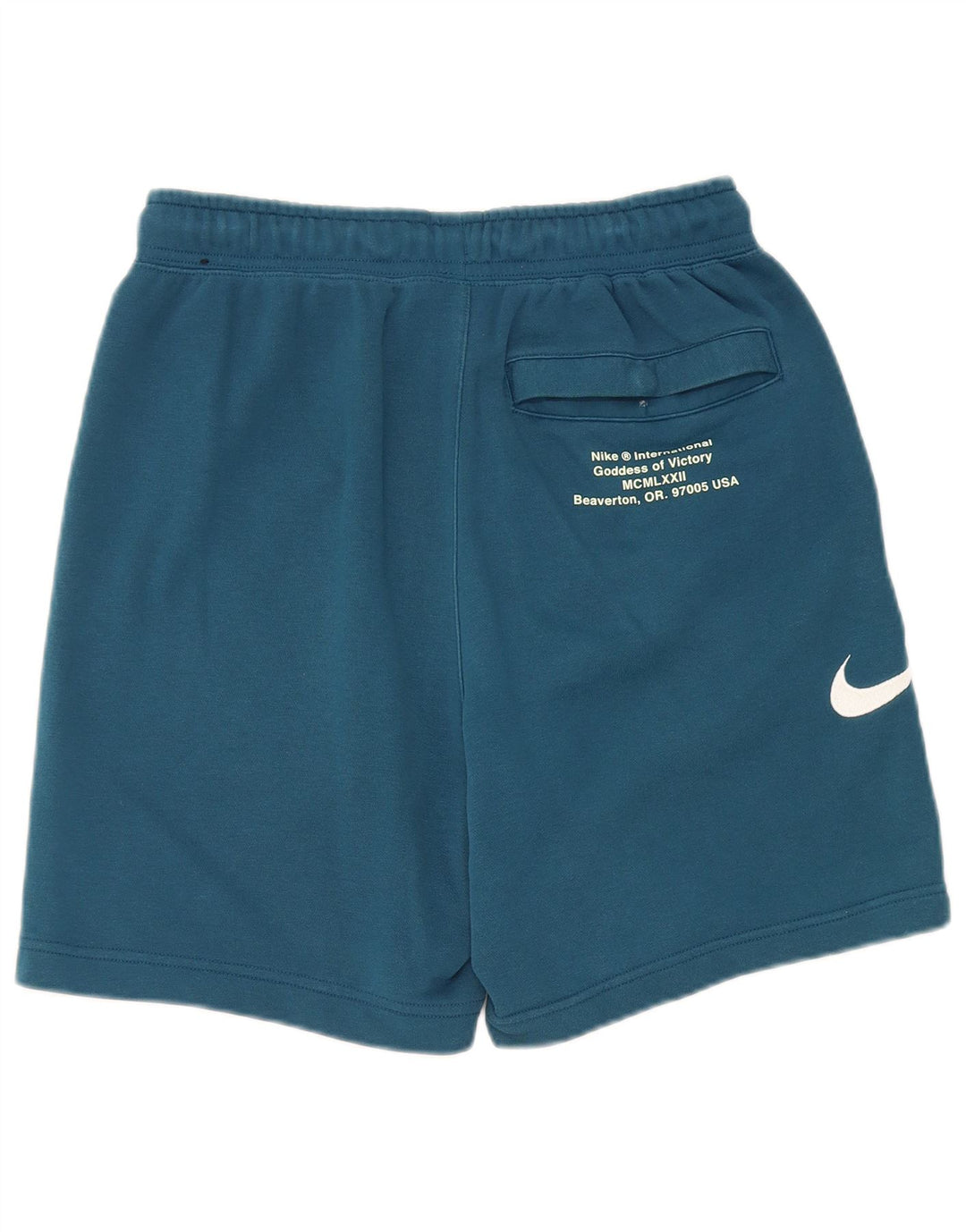 Nike muške kratke sportske hlače s grafičkim motivima male plave pamučne boje