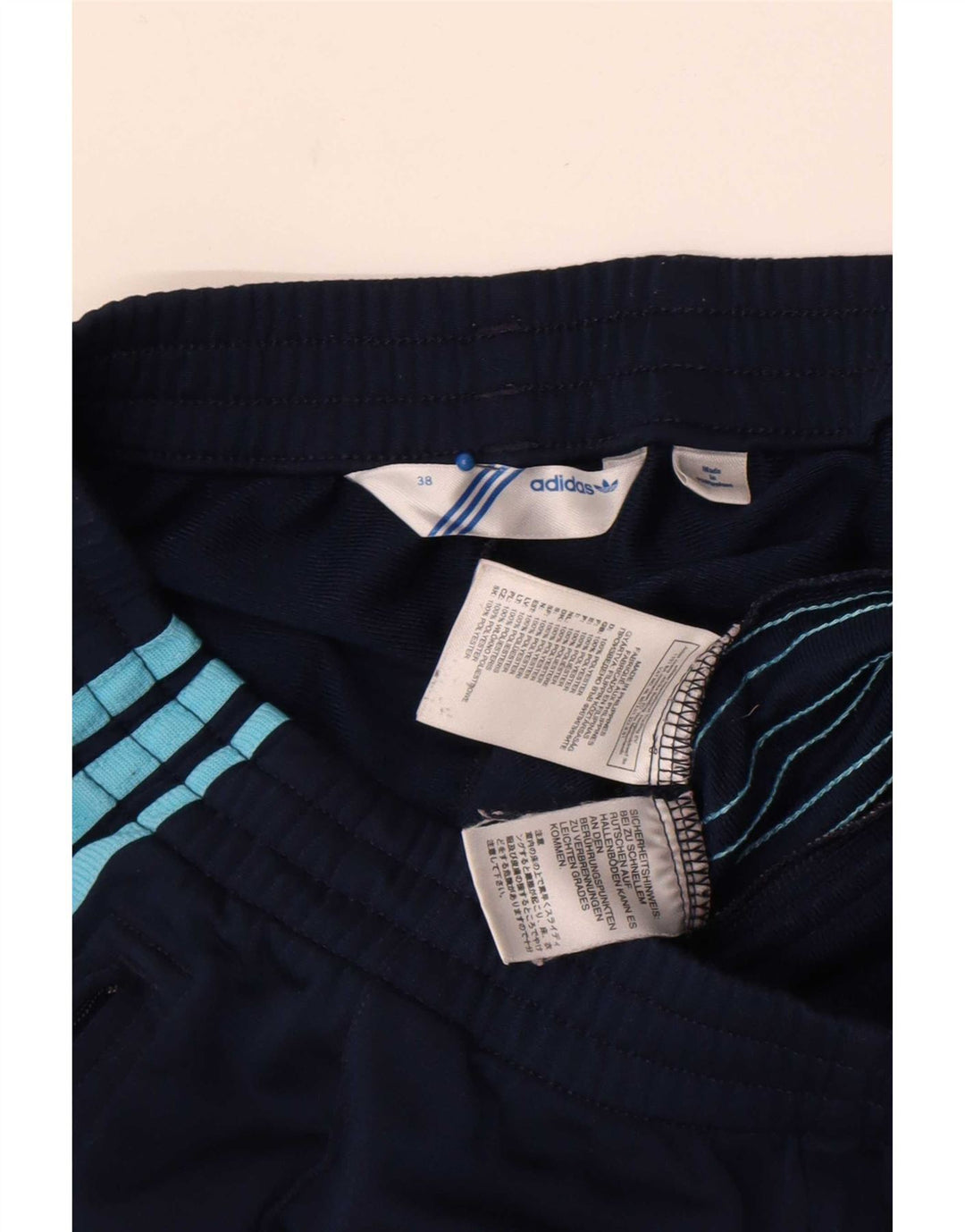 Adidas ženske hlače za trenirku EU 38 Medium tamnoplavi poliester
