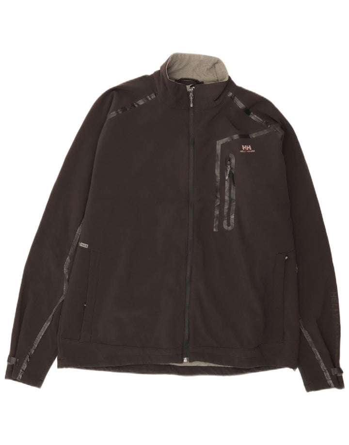 Helly Hansen muška vjetrovka jakna UK 40 veliki crni poliester