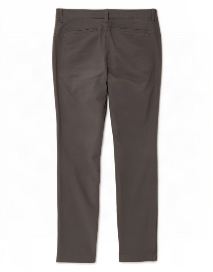 Adidas muške uske chino hlače W32 L29 sivi poliester