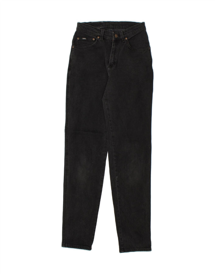 LEE Womens Slim Jeans W26 L33 Black Vintage Lee and Second-Hand Lee from Messina Hembry 