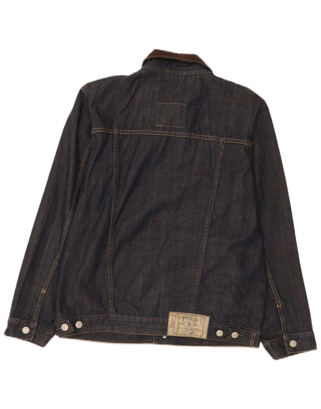 Polo Ralph Lauren Denim jakna za dječake 15-16 godina XL tamnoplavi pamuk