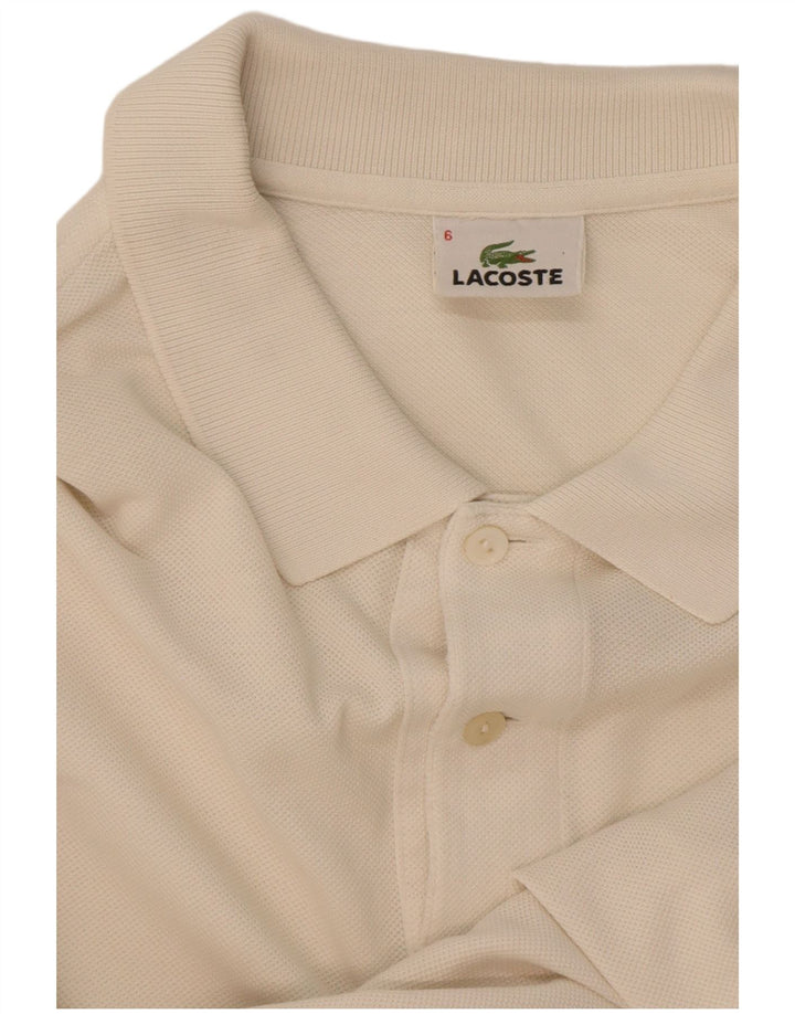 Lacoste muška polo majica veličina 6 XL bijela
