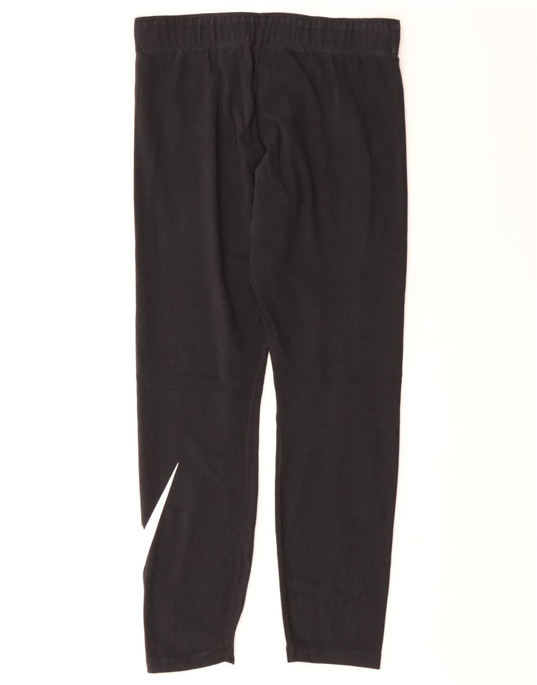 NIKE ženske grafičke tajice UK 14 Srednje crni pamuk