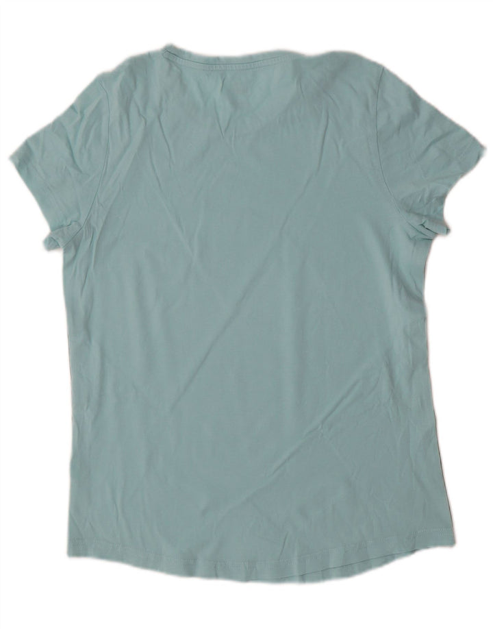 PUMA Ženska majica kratkih rukava s grafičkim motivima UK 12 srednje plave boje