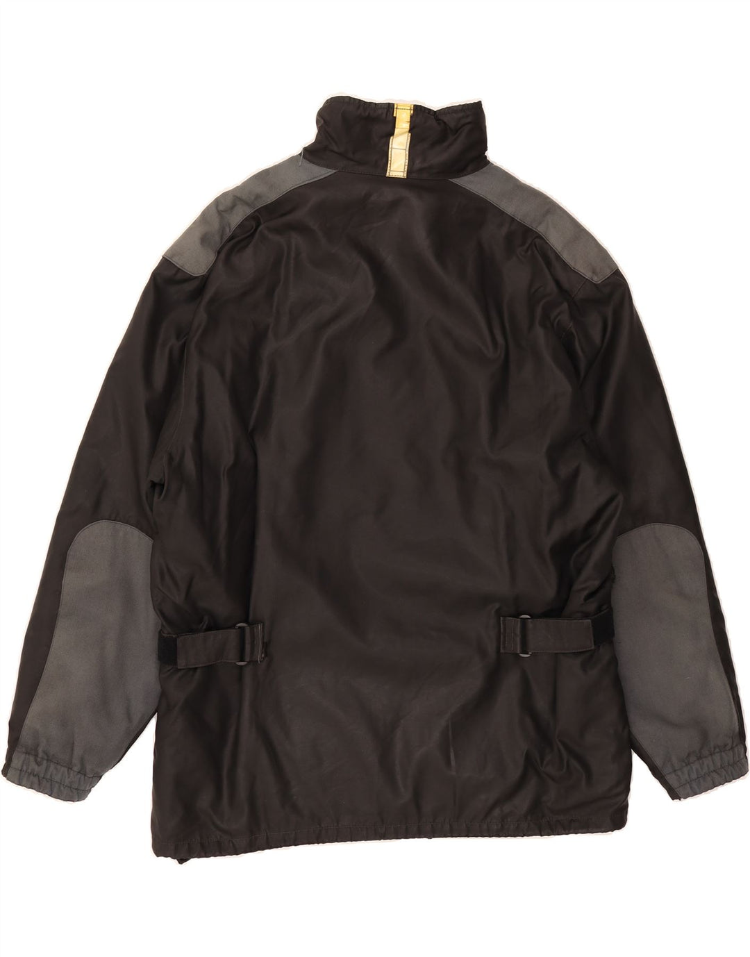 DAINESE Mens Windbreaker Coat IT 52 XL Black Colourblock Polyamide Vintage Dainese and Second-Hand Dainese from Messina Hembry 