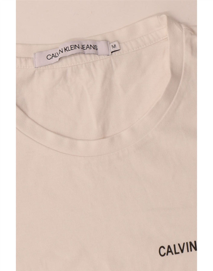 Calvin Klein Jeans muška majica srednje bijele boje