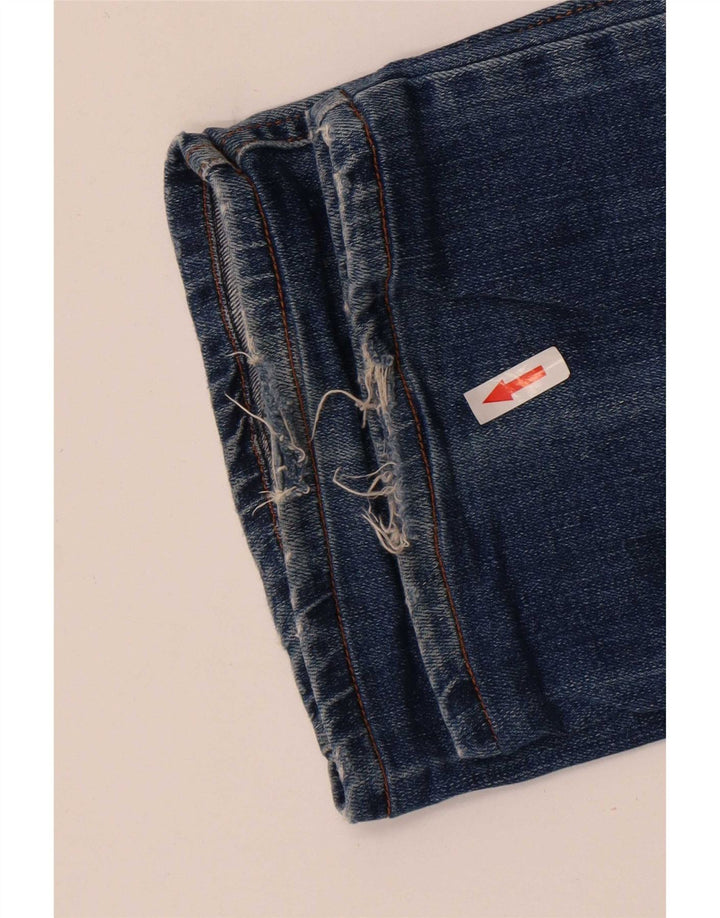 Moschino muške uske traperice W38 L32 Blue Cotton Classic