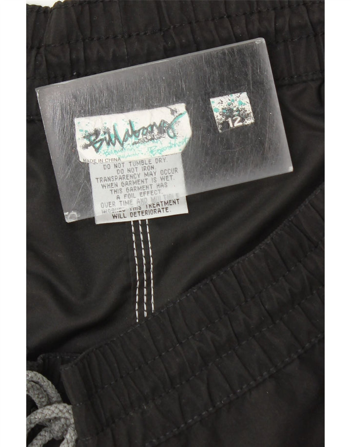 BILLABONG Ženske kratke hlače za kupanje s grafičkim motivima US 12 Large crni poliester