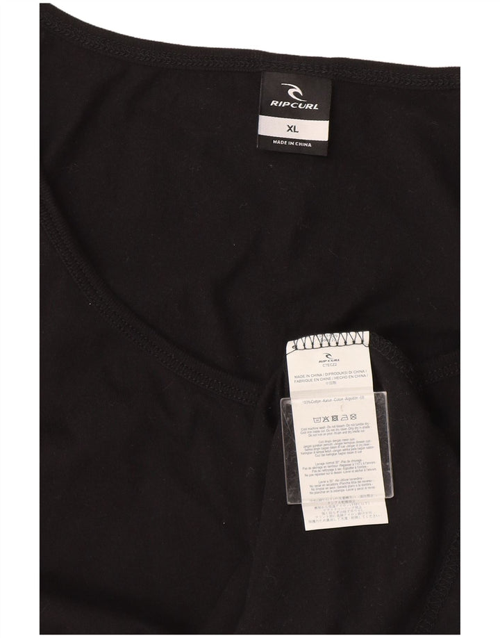 Rip Curl muški prsluk XL crni pamuk