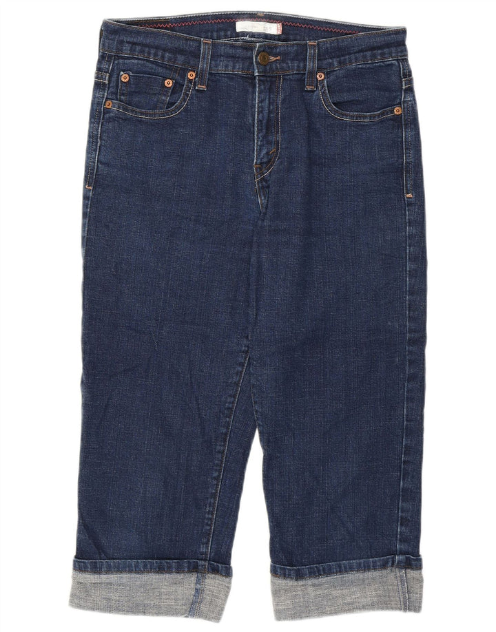 Levi's ženske 515 Capri traperice US 6 srednje W28 L19 plavi pamuk