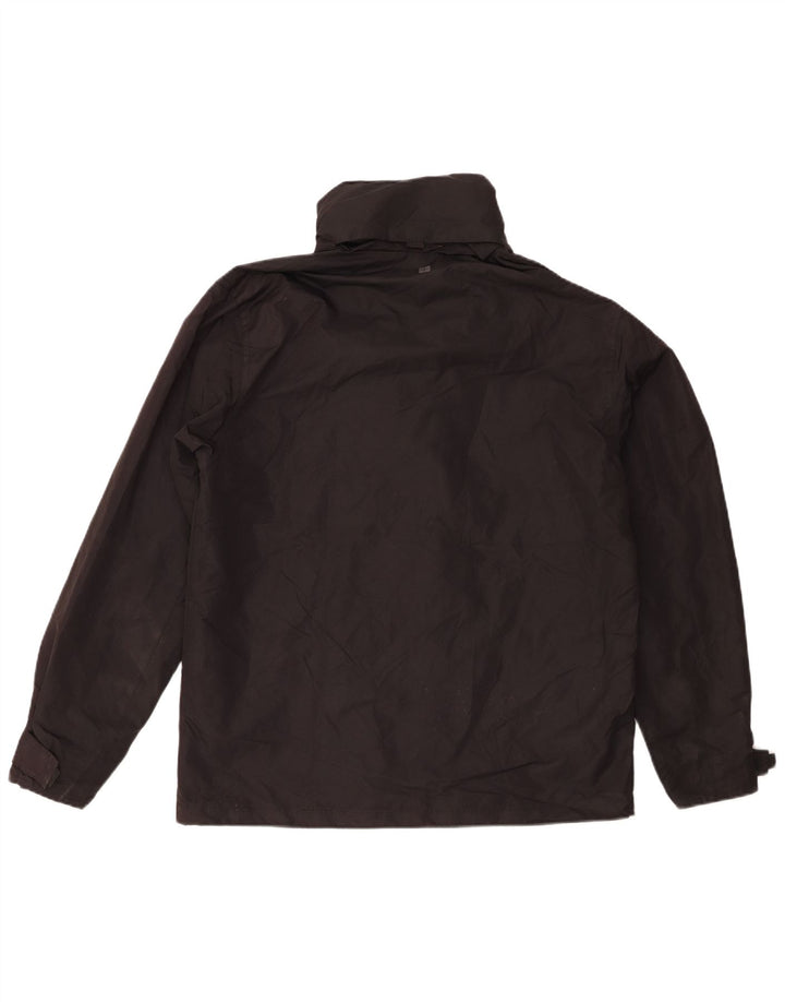 Mountain Warehouse Muška kišna jakna s kapuljačom UK 36 Mala crna poliester