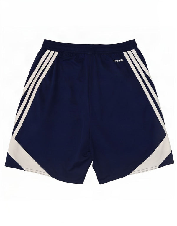 Adidas muške sportske kratke hlače Climalite Male tamnoplave poliesterske boje