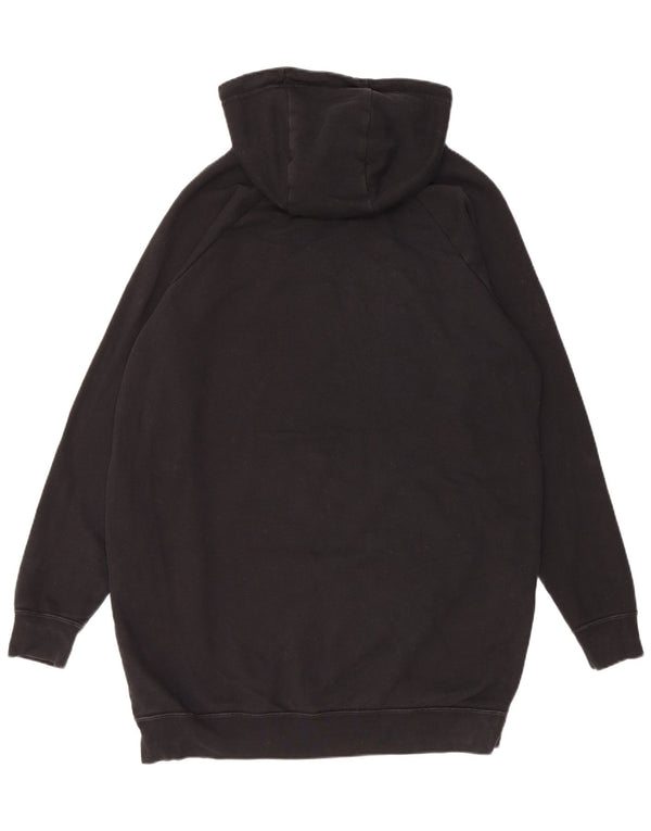 Nike Ženska dugačka majica s kapuljačom UK 14 Srednje crni pamuk