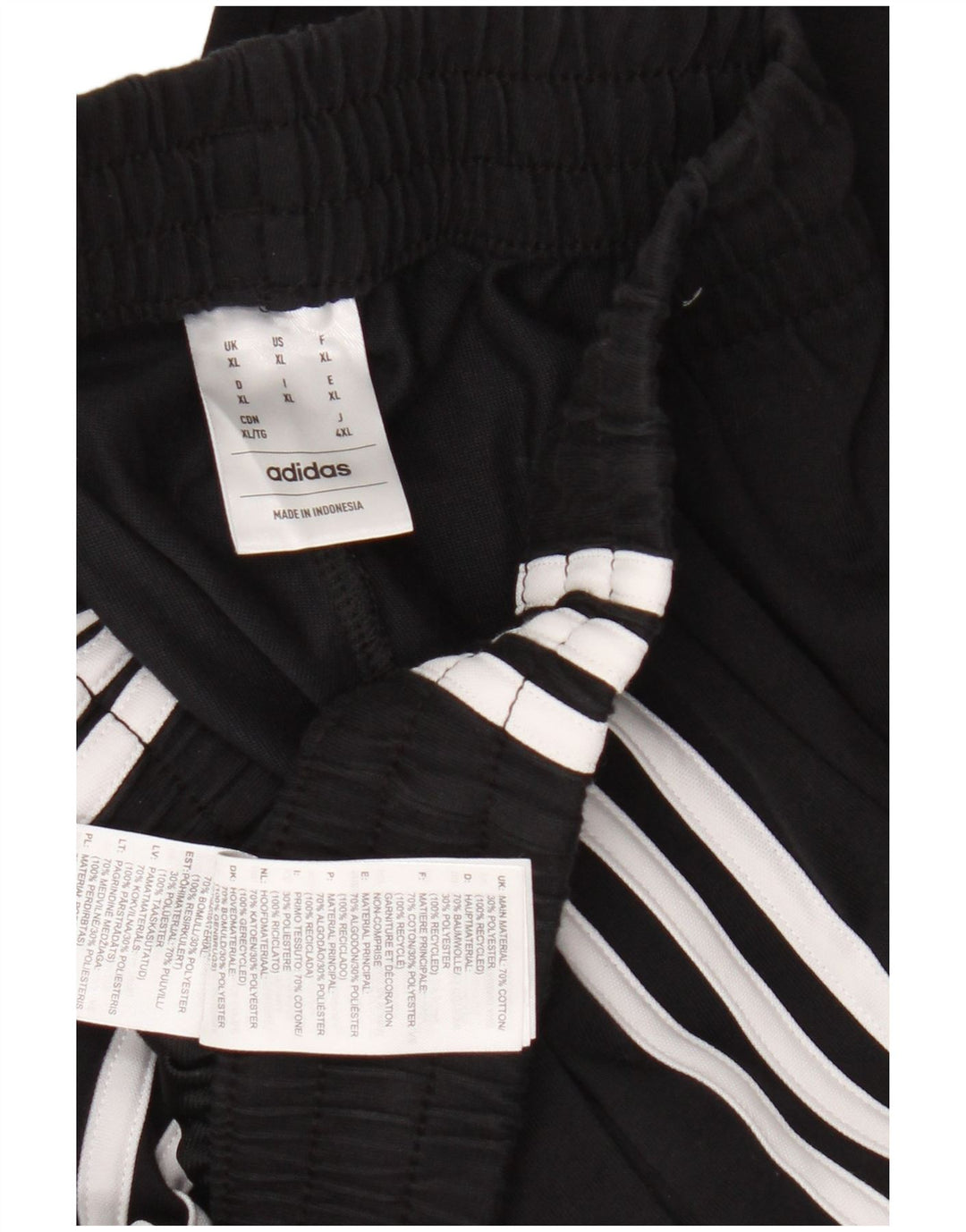 Adidas muške trenirke XL crne pamučne hlače
