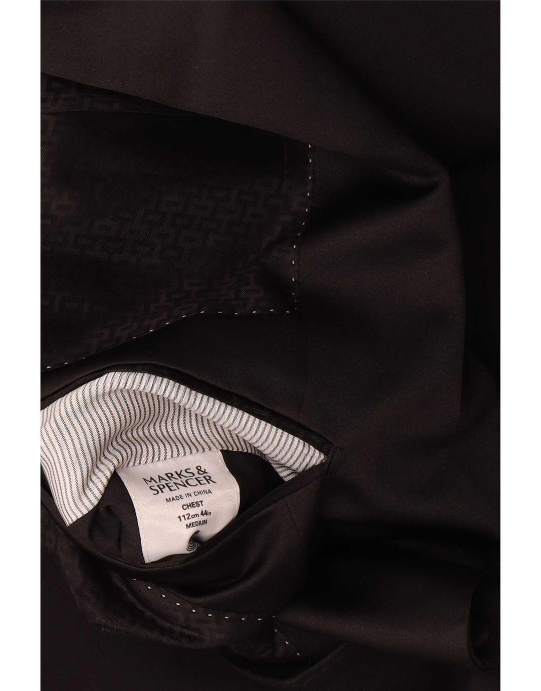 Marks & Spencer muška jakna s jednim gumbom UK 44 XL crna nova vuna