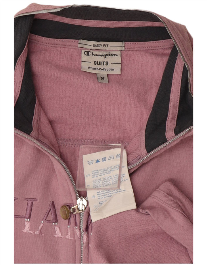 Champion ženska gornja jakna trenirke Easy Fit Graphic UK 14 srednje ružičasta