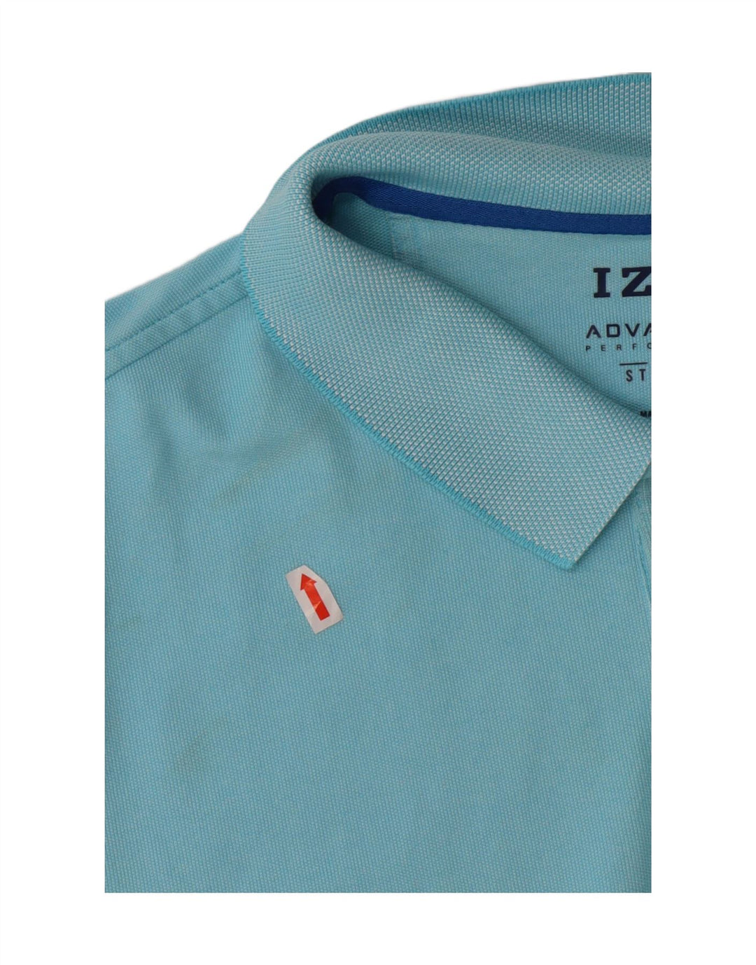 IZOD Mens Polo Shirt Large Blue Cotton Vintage Izod and Second-Hand Izod from Messina Hembry 