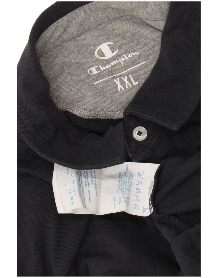 Champion muška polo majica 2XL tamnoplavi pamuk