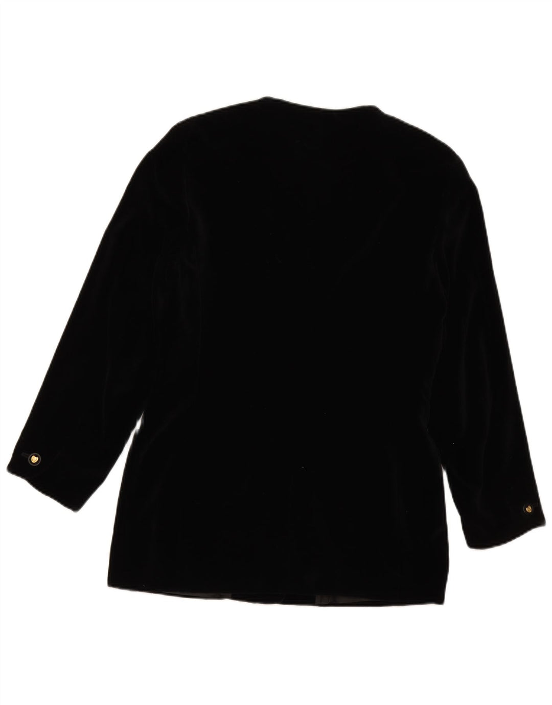 BOGNER Womens 5 Button Blazer Jacket UK 14 Medium Black