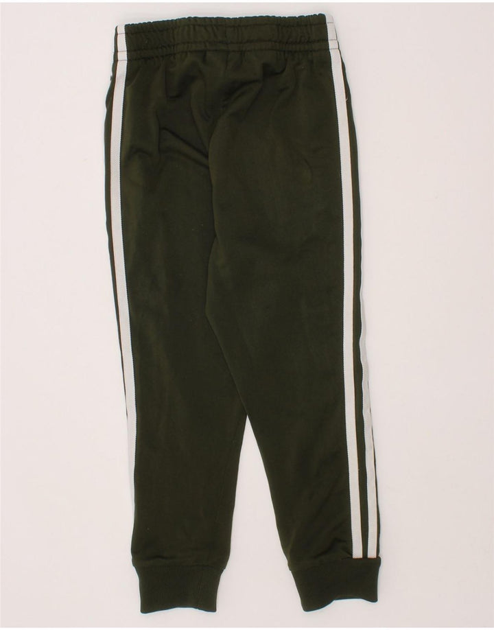 ADIDAS Boys Tracksuit Trousers Joggers 5-6 Years Green Polyester Vintage Adidas and Second-Hand Adidas from Messina Hembry 