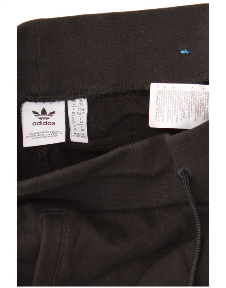ADIDAS Ženska trenirka Hlače Joggers UK 6 XS crni pamuk