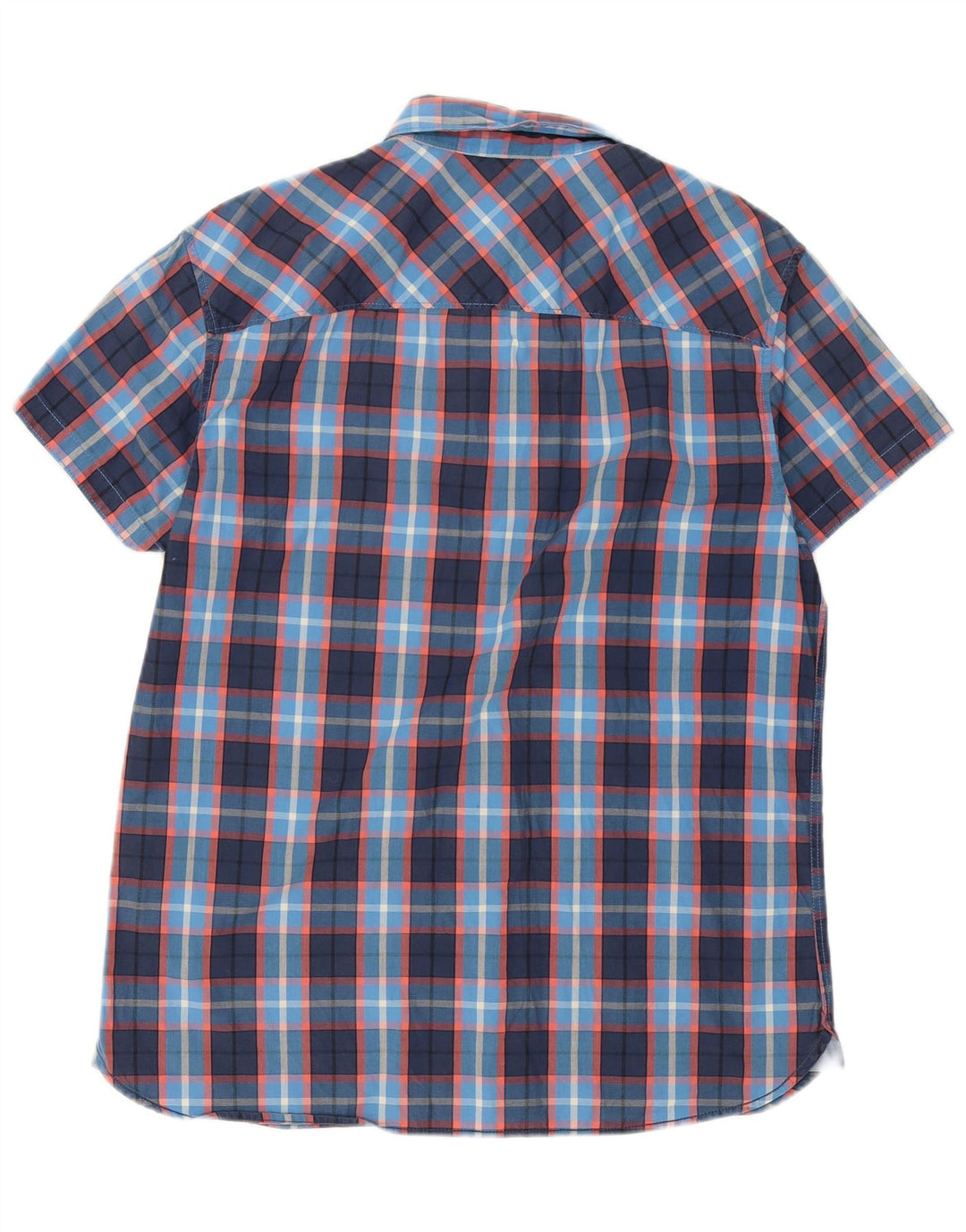 Jack & Jones muška košulja kratkih rukava XL tamnoplavi karirani