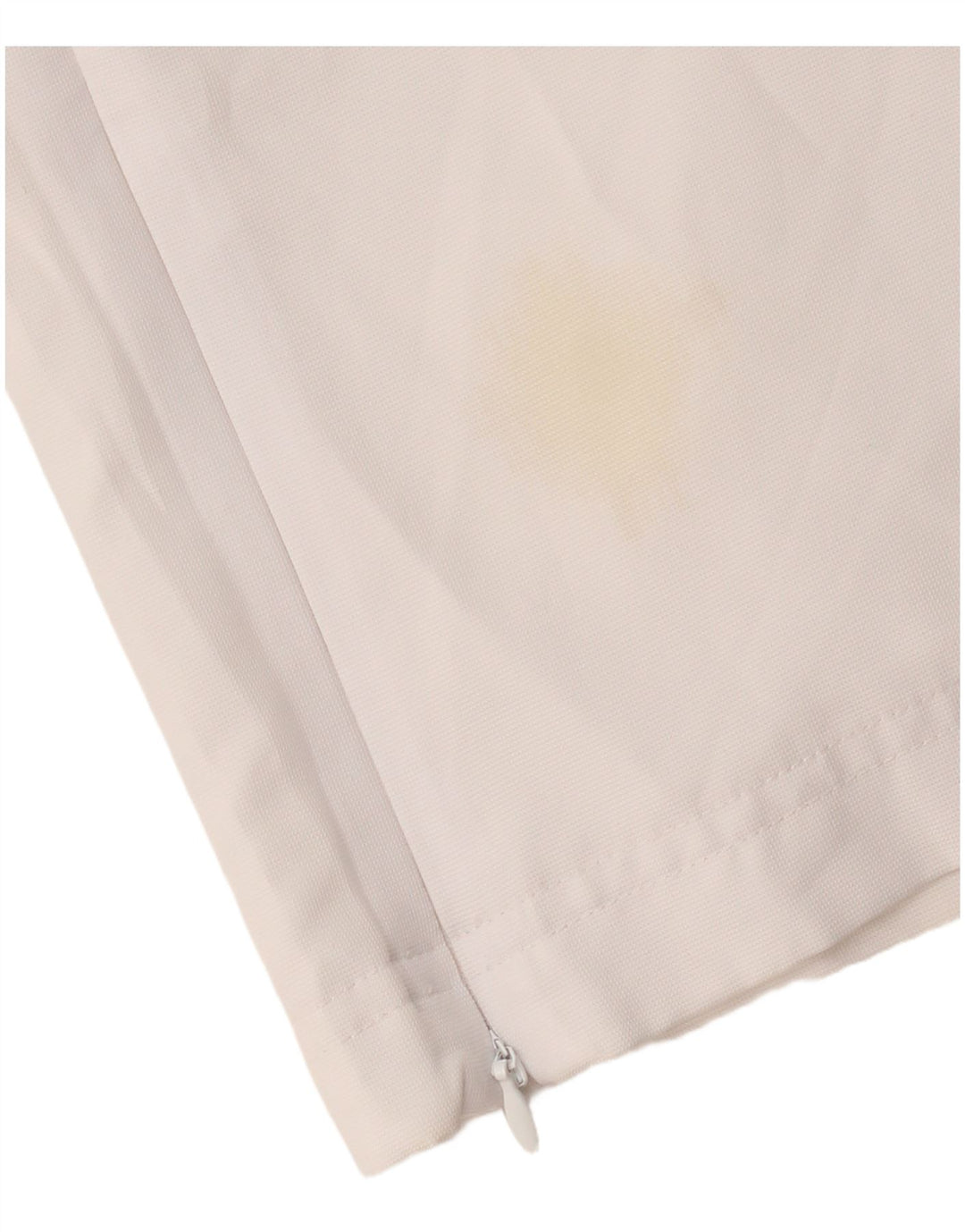 FILA ženske ravne chino hlače IT 44 srednje W30 L31 bijeli poliester