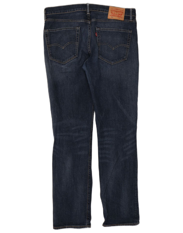 Levi's muške 511 uske traperice W36 L32 tamnoplavi pamuk