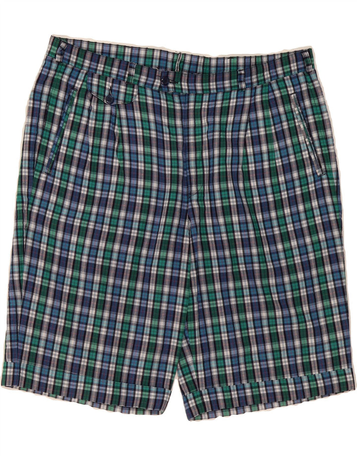 MCGREGOR Mens Chino Shorts W38 XL Multicoloured Check Vintage McGregor and Second-Hand McGregor from Messina Hembry 